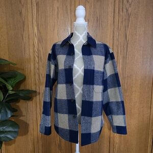 Uniqlo Plaid Schacket Men's XS
